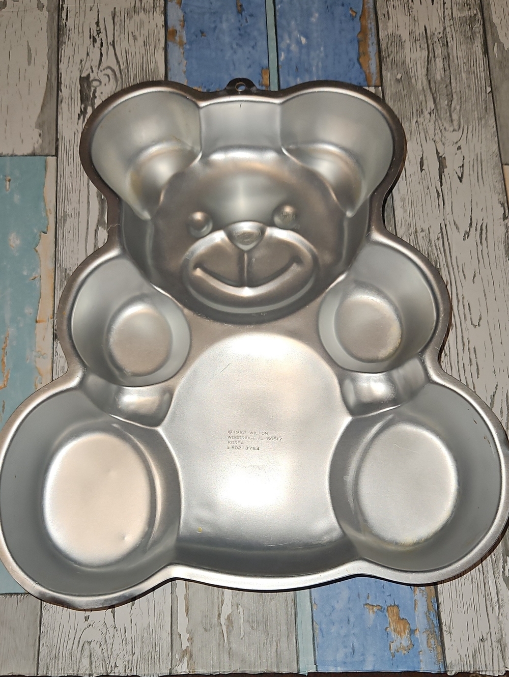 Vtg 1982 Wilton Bear Deco Cake Pan
